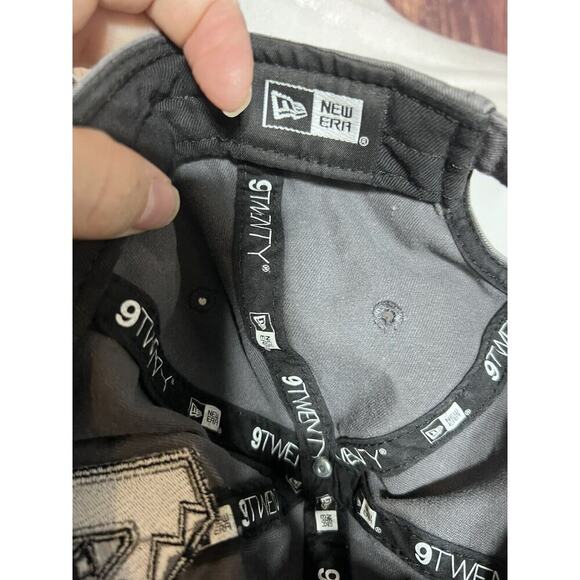 Arizona Diamondbacks Hat Cap Stretch Gray Black Adjustable MLB Baseball New Era - Picture 4 of 7